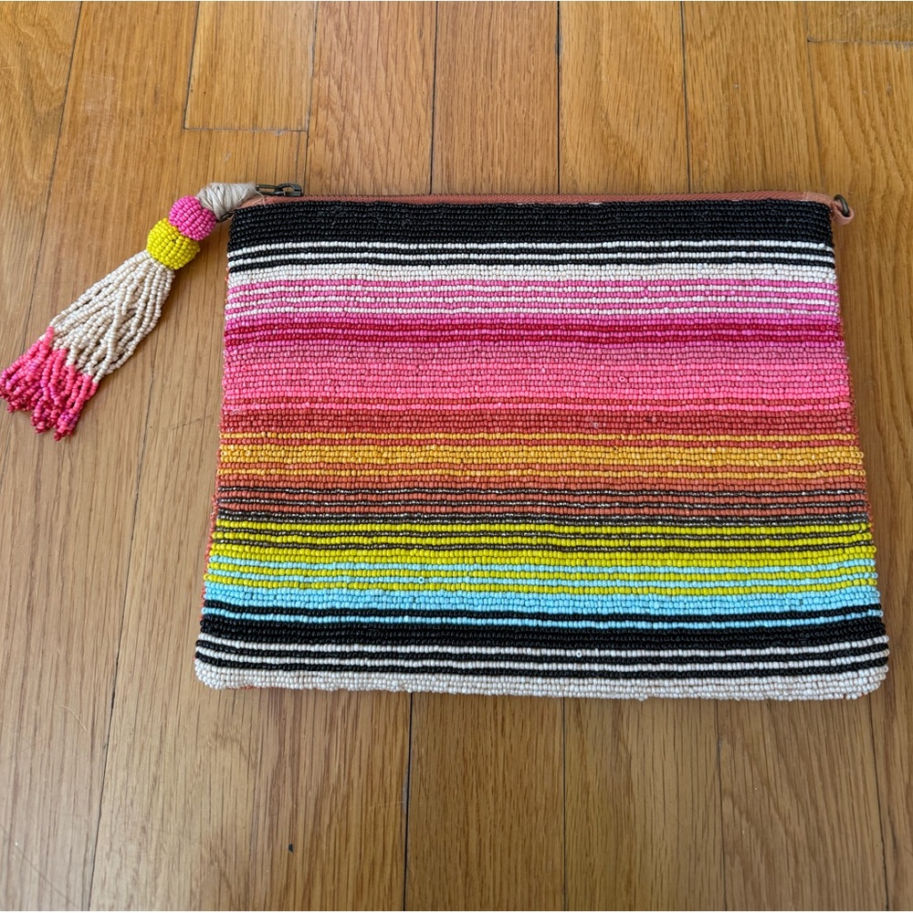 Anthropologie Beaded Clutch